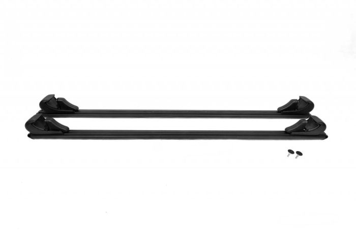 Перемычки на обычные рейлинги под ключ Bold Bar Lite V1 (2 шт) Серые для Ауди A4 B6 2000-2004 гг