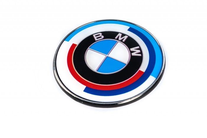 Юбилейная эмблема 82мм (задняя) для BMW 5 серия F-10/11/07 2010-2016 гг