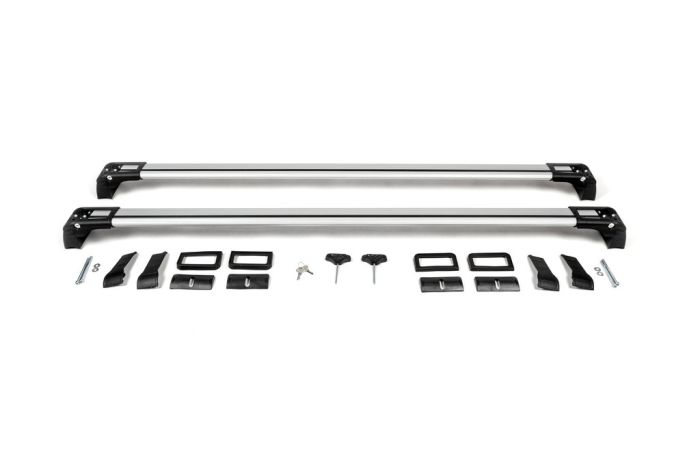 Поперечены в штатные места под ключ Wingbar V3 (2 шт) Серые для Nissan X-trail T32/Rogue 2014-2021 гг