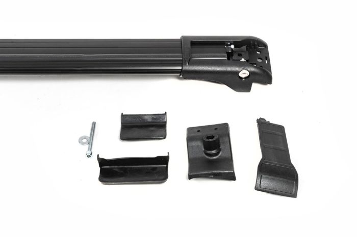 Перемычки на рейлинги под ключ WingBar (2 шт) Черный для Renault Logan MCV 2005-2013 гг