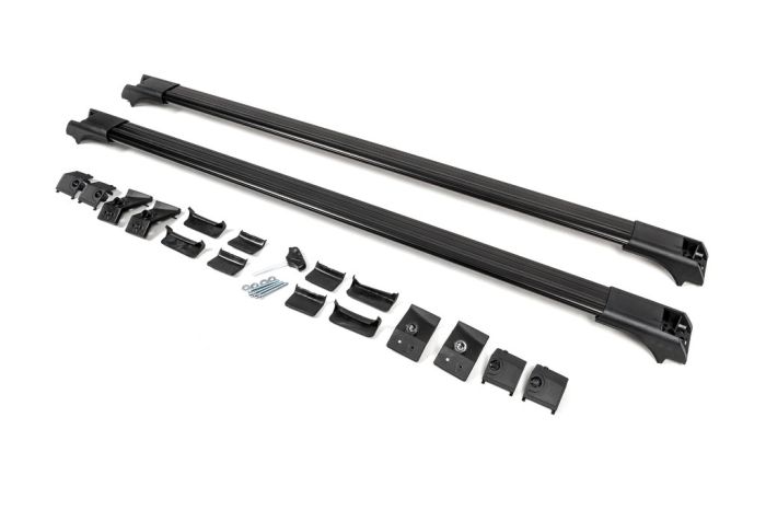 Перемычки на рейлинги без ключа Flybar (2 шт) Черный для Hyundai H100