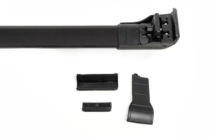 Поперечный багажник Wingbar V2 (2 шт, алюминий) Черный для Ауди Q3 2011-2019 гг