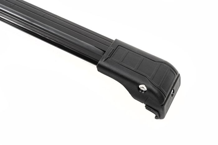 Поперечный багажник Wingbar V2 (2 шт, алюминий) Черный для Ауди A4 B8 2007-2015 гг