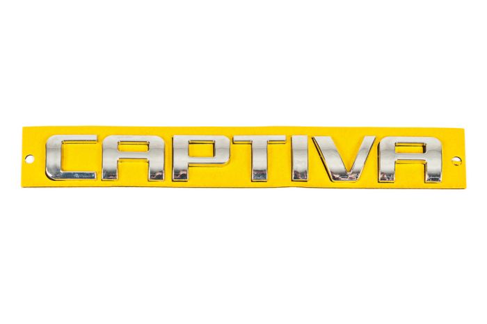 Надпись Captiva (175мм на 22мм) для Chevrolet Captiva 2006-2019 гг