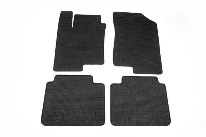 Резиновые коврики (4 шт, Polytep) для Hyundai Sonata YF 2010-2014 гг