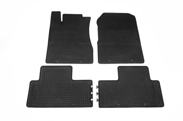 Резиновые коврики (4 шт, Polytep) для Honda CRV 2012-2016 гг