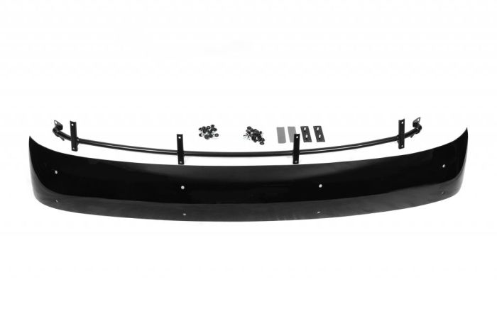 Козырек на лобовое стекло V2 (черный глянец, 5мм) для Renault Master 2011-2024 гг