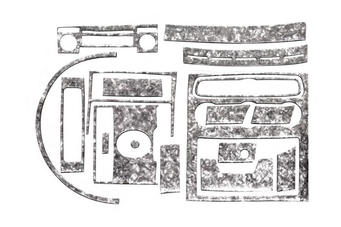 Накладки на панель (19 деталей) Дерево для Volkswagen Crafter 2006-2017 гг