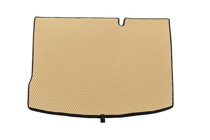 Коврик багажника (EVA,Бежевый, полиуретановый) для Renault Sandero 2007-2013 гг