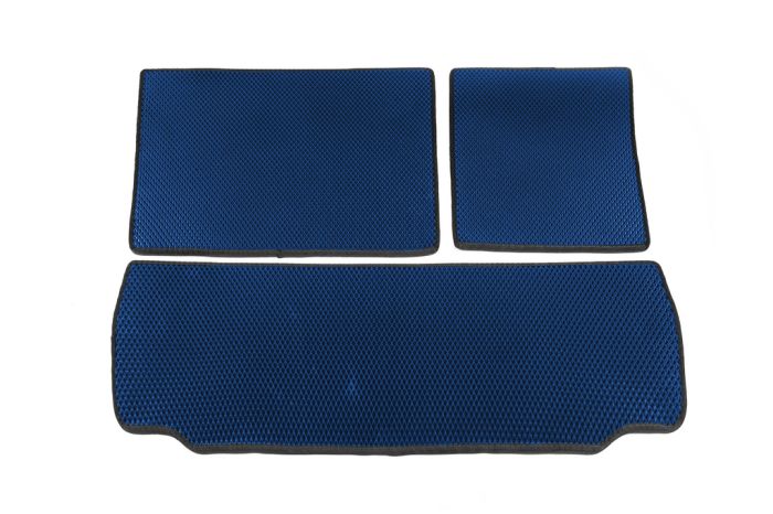 Коврики багажника (EVA, Синий) для Toyota Sequoia