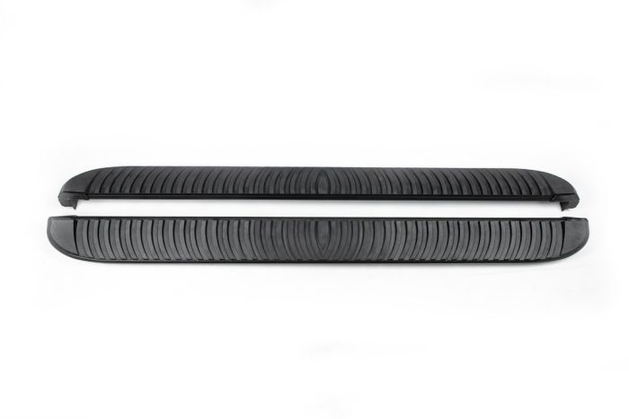 Боковые пороги Tayga Black (2 шт., алюминий) для Acura MDX 2013-2024 гг