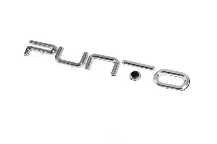 Надпись Punto для EVO (черная точка, 2037b) для Fiat Punto Grande/EVO 2006-2018 гг