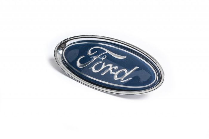 Эмблема передняя 2013-2017 112мм/47мм (на защелках-2024самоклейка) для Ford Courier