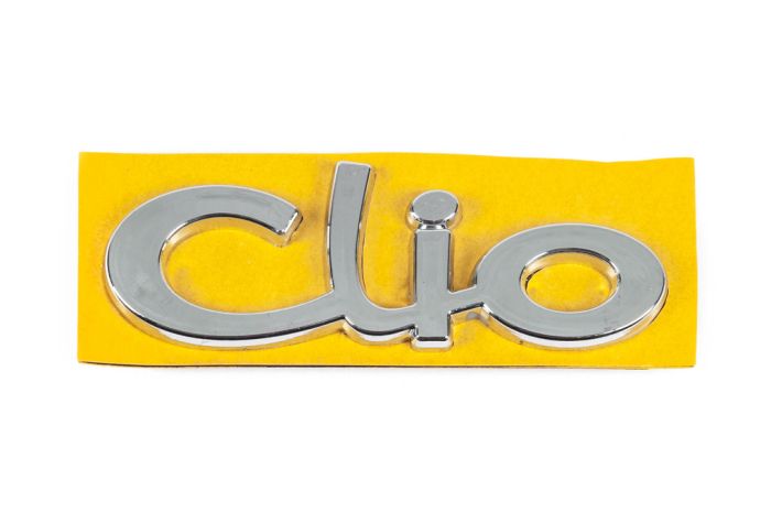 Надпись Clio 7700849001 (95м на 30мм) для Renault Clio II