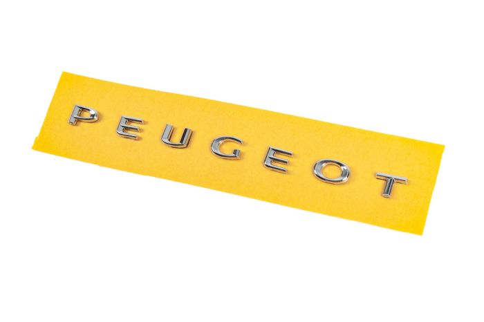 Надпись Peugeot (201мм на 12мм) для Peugeot 5008 2009-2016 гг