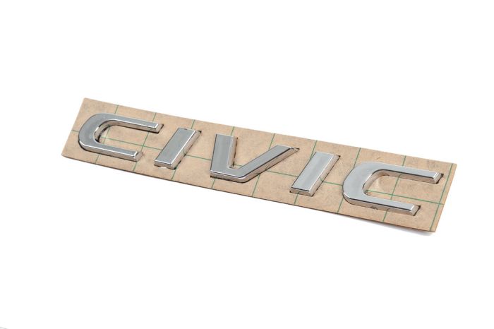 Надпись Civic (170мм на 20мм) для Honda Civic HB 2012-2024 гг