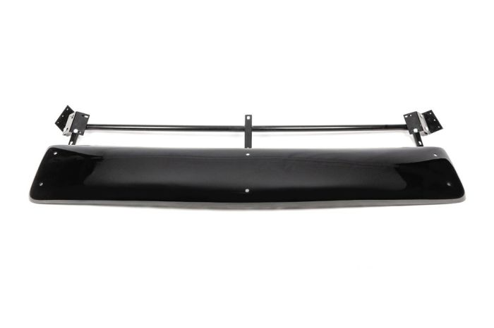 Козырек на лобовое стекло (черный глянец, 5мм) для Opel Combo 2012-2018 гг