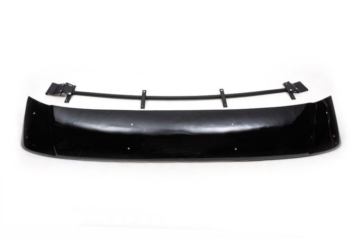 Козырек на лобовое стекло V1 (черный глянец, 5мм) для Opel Movano 2010-2021 гг