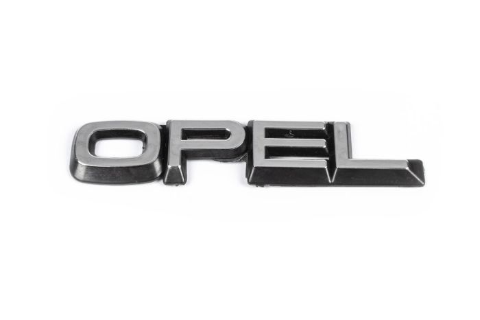 Надпись Opel 95мм на 16мм (Турция) для Opel Astra G classic 1998-2012 гг