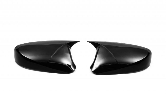 Накладки на зеркала без выреза под поворот BMW-style (2 шт) для Hyundai Elantra 2011-2015 гг