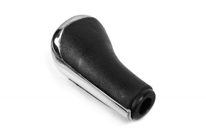 Ручка КПП 2403EF (черная-2024хром) для Peugeot 206