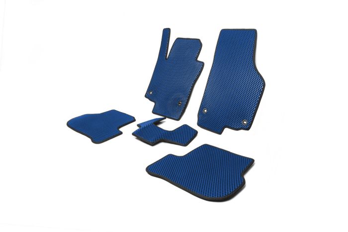 Коврики EVA (Синий) для Volkswagen Golf 6