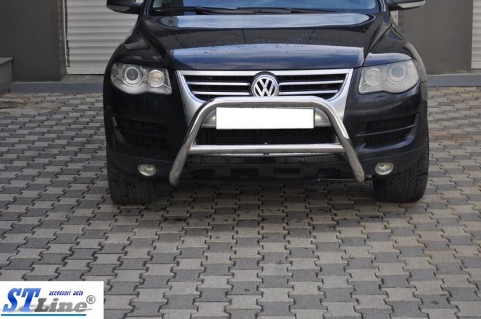 Кенгурятник WT005 Colt (нерж) для Volkswagen Touareg 2002-2010 гг