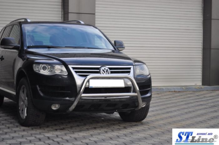 Кенгурятник WT005 Colt (нерж) для Volkswagen Touareg 2002-2010 гг