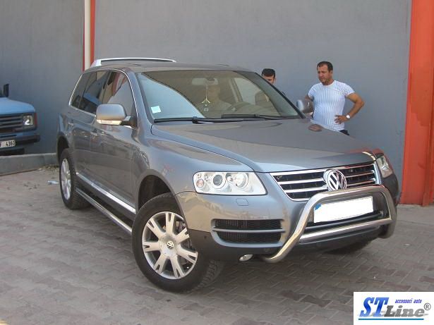 Кенгурятник WT005 Colt (нерж) для Volkswagen Touareg 2002-2010 гг