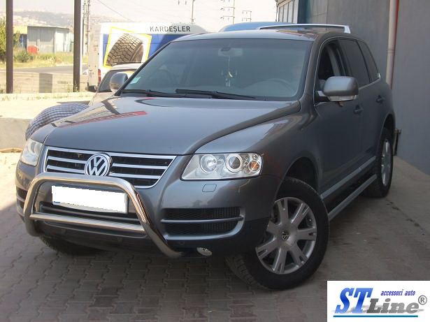 Кенгурятник WT005 Colt (нерж) для Volkswagen Touareg 2002-2010 гг