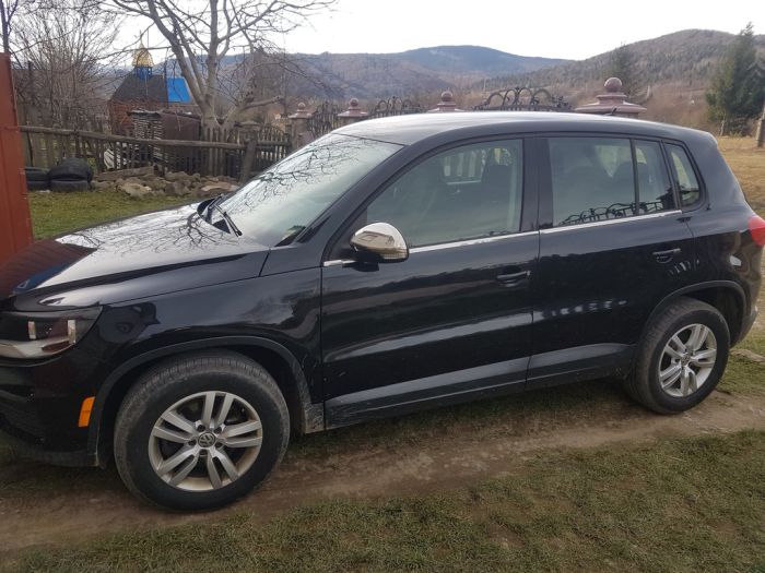 Окантовка окон (6 шт, нерж) для Volkswagen Tiguan 2007-2016 гг